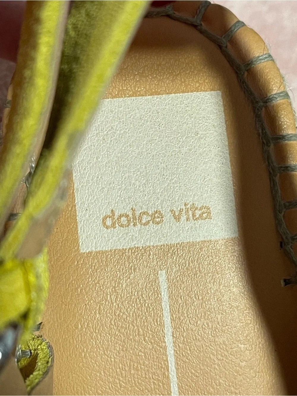 Mauri Yellow Suede Espadrille Platform Sandals